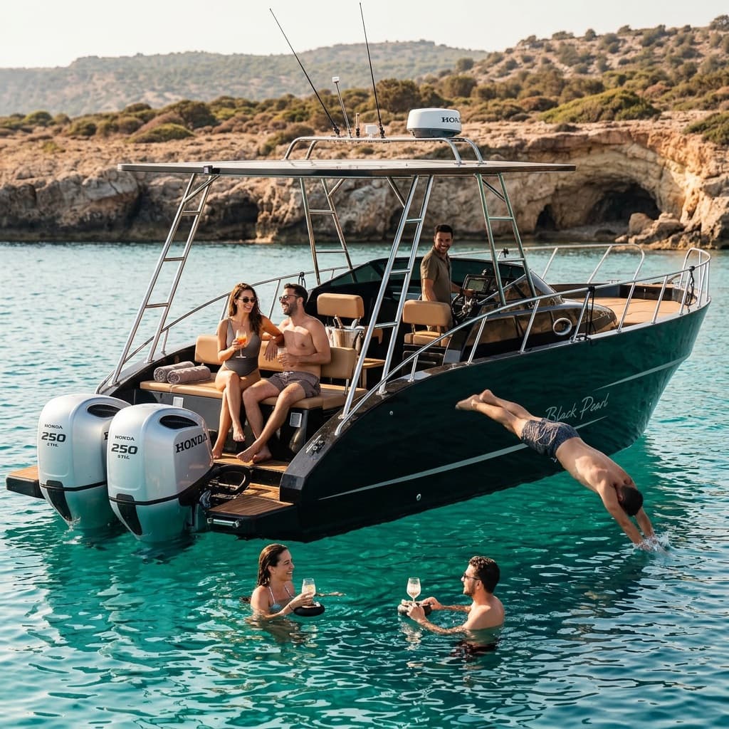 Black Pearl Yacht Latchi
